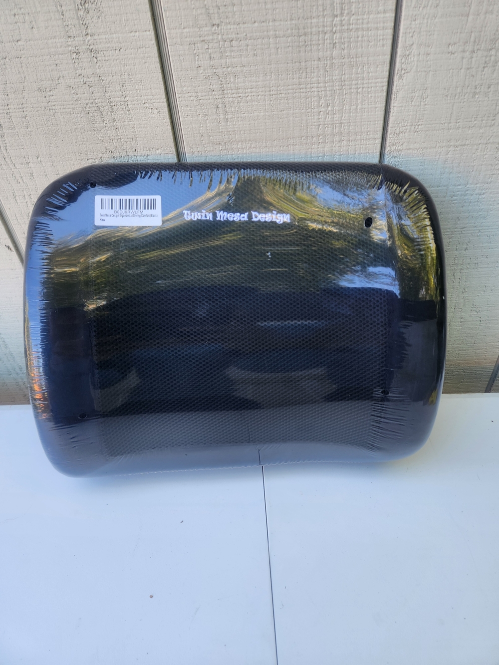 Black Lumbar Support Pillow
